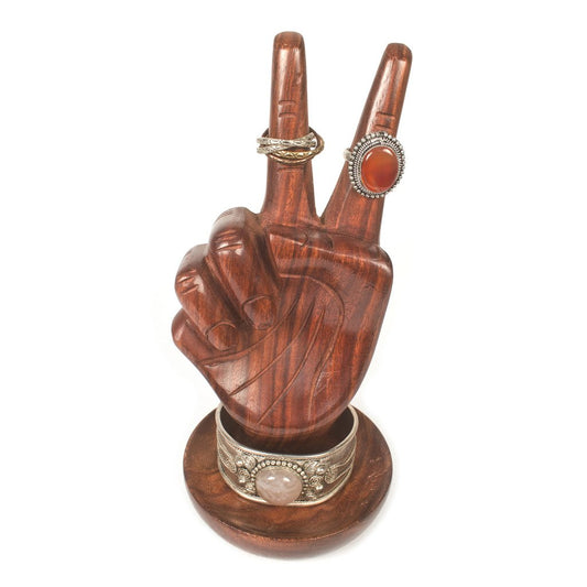 Peace Hand Jewelry Holder - Matr Boomie (Display)